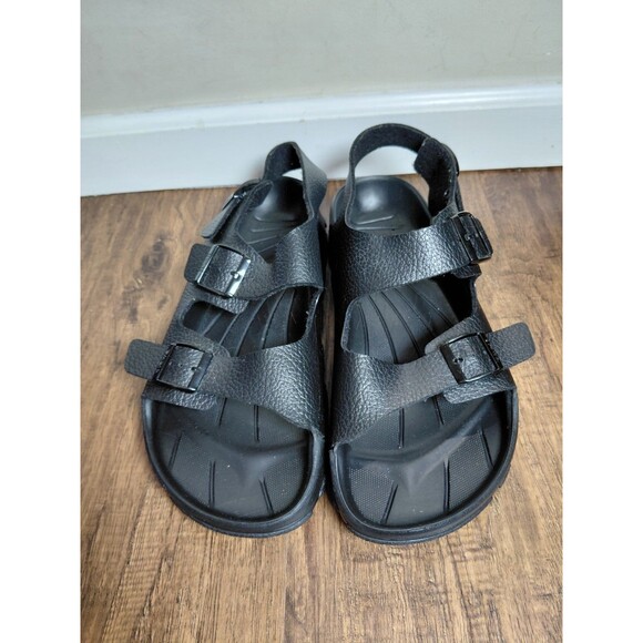 Birkenstock Birki\'s Aruba Black Strappy Sandals Shoes Men\'s Size 46/13 main image 4